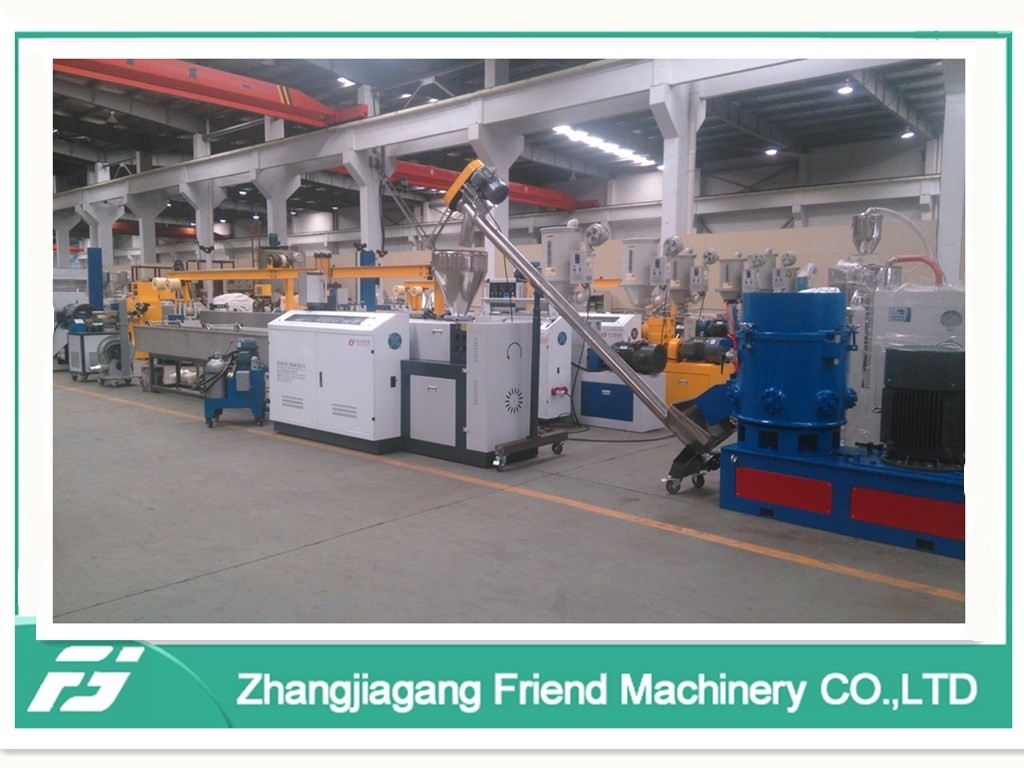 Customized Plastic Pelletizer Machine Highly Automatically 100kg/H Output 