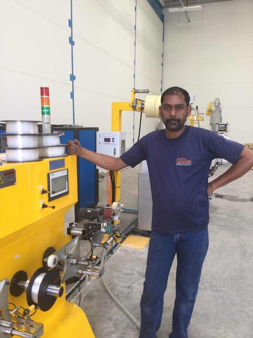Filamento 3D Extrusiob Line presso la fabbrica del cliente