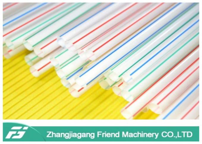 PE multicolore di 40kg/H pp che beve Straw Extruder Machine Co Extrusion 0