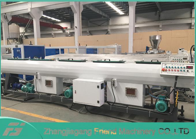 Linea di plastica espulsore dell'estrusione del tubo del PVC del PE dell'HDPE PPR della metropolitana che fa macchina 0