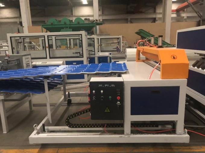 alimentazione quantitativa di 1100mm ASA Plastic Profile Production Line 1