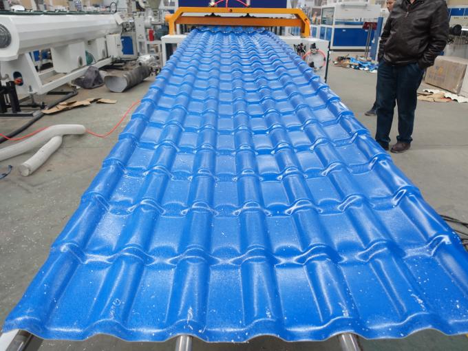 alimentazione quantitativa di 1100mm ASA Plastic Profile Production Line 3