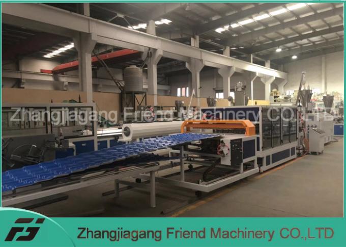 Resistenza di carico del PVC ASA Tile Production Line High dell'estrusione 930mm di Co 2