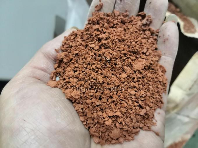 Il PE spolverizza la linea di produzione dell'estrusione di profilo di WPC vite gemellata conica 2