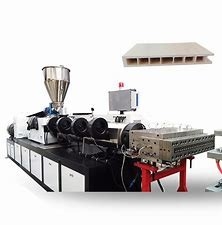 Good price espulsore gemellato di Wpc della vite di plasticization della polvere del PE della legno-plastica in linea