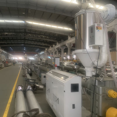 Un buon prezzo. linea di produzione del tubo del pe di 100mm pp controllo del Plc del touch screen in linea