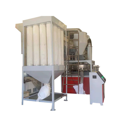 Un buon prezzo. Macchina per la frantumazione di plastica del Pulverizer del PE residuo un sistema di raffreddamento doppio di 37 chilowatt in linea