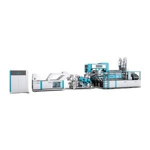Un buon prezzo. Tre strati della linea di produzione di plastica macchina di pellicola trasparente macchinario automatico di produzione cinematografica di allungamento in linea