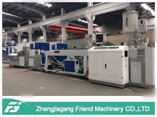 Un buon prezzo. Il PVC su misura spolverizza l'operazione semplice ad alto rendimento di plastica della macchina 63mm del tubo in linea