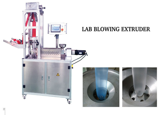 Un buon prezzo. Macchina del film soffiata HDPE di applicazione del laboratorio, linea soffiata dell'estrusione del film a basso rumore in linea