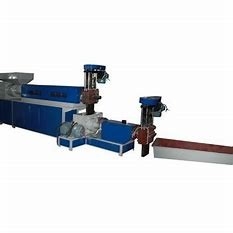 Good price granelli duri della vite del taglio del PVC di pelletizzazione dell'espulsore caldo gemellato conico della macchina in linea