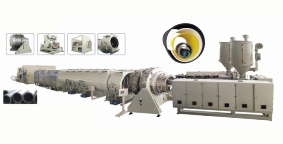 Un buon prezzo. linea dissipazione di calore dell'estrusione del tubo del PE di capacità di 89rpm 50kg/H eccellente in linea