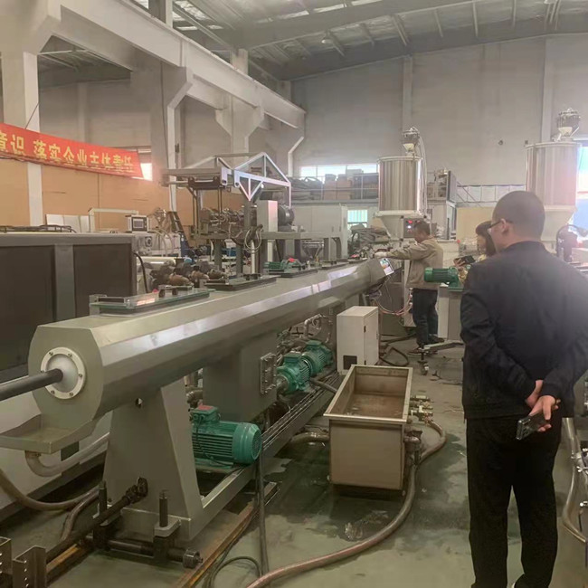 macchina di plastica dell'espulsore del tubo di irrigazione dell'HDPE di 63mm 1