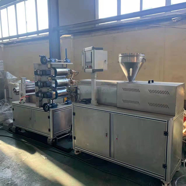 linea di plastica resistente dell'estrusione del laboratorio della vite WPC di 35mm di acqua 2