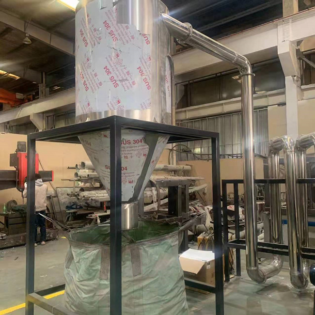 linea di riciclaggio di riciclaggio di plastica 14mm dell'ANIMALE DOMESTICO del chip 500kg/H finito 5